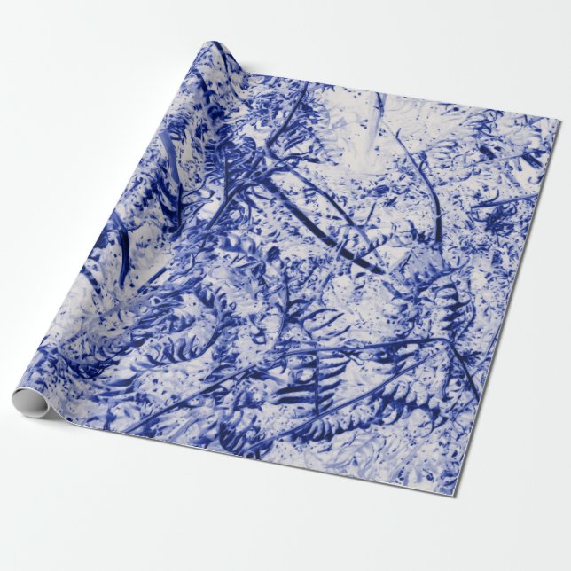 Random print wrapping paper (Unrolled)