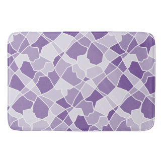 Random shapes bath mat