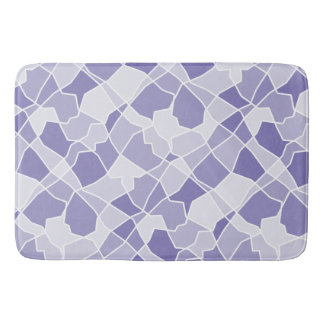 Random shapes bath mat