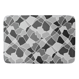 Random shapes bath mat