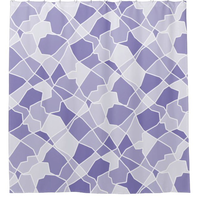 Random shapes shower curtain (Front)