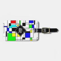 Random Squares Homage To Mondrian