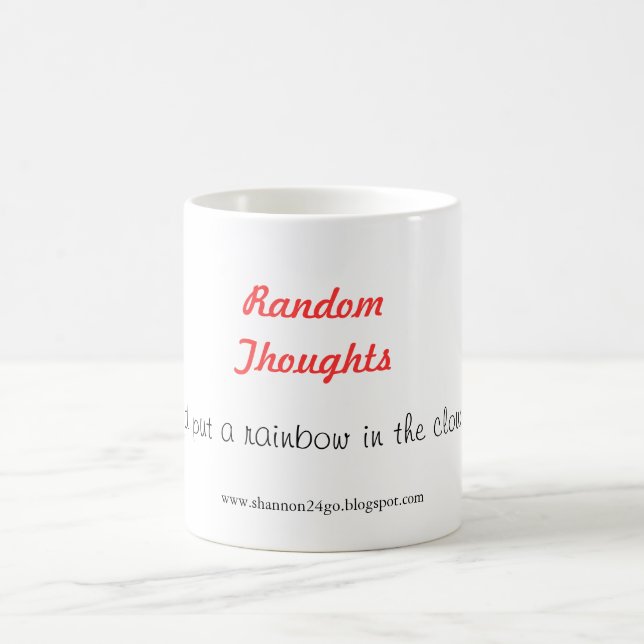 Random Thoughts - Mug (Center)