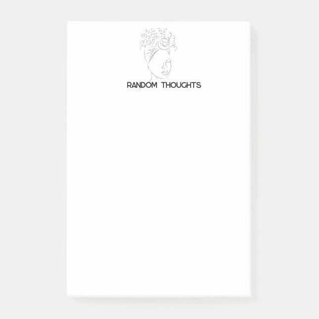 Random Thoughts Post-it Notes (Front)