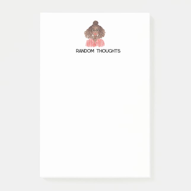 Random Thoughts Post-it Notes (Front)