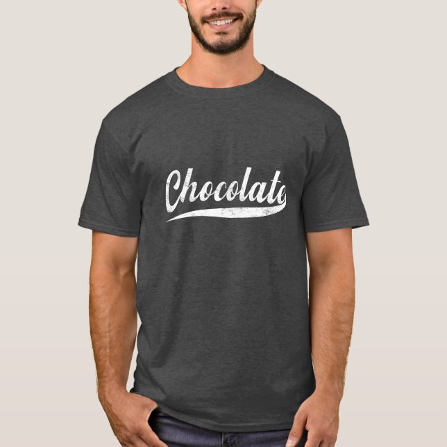 Random Varsity - Chocolate  T-Shirt (Front)