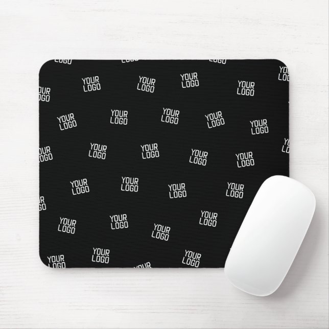Randomly Arranged Design, Business Logo or Image Mouse Mat (With Mouse)