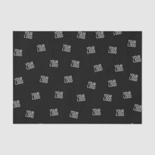 Randomly Arranged Design, Business Logo or Image Tissue Paper