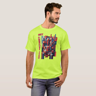 Randomly ordered colourful figures T-Shirt