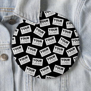 Randomly Placed Look for Your Logo or Any Photo 6 Cm Round Badge