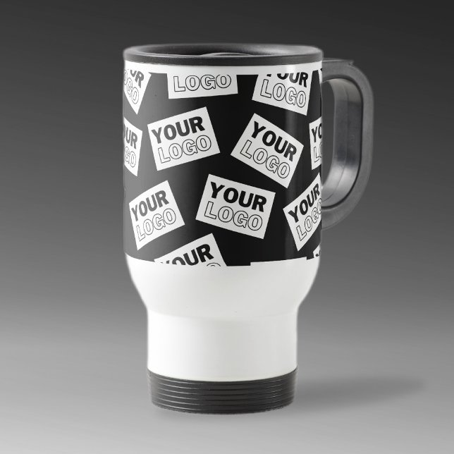 Randomly Placed Look for Your Logo or Any Photo Travel Mug (Creator Uploaded)