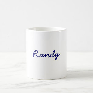 Randy-Name Style Mug