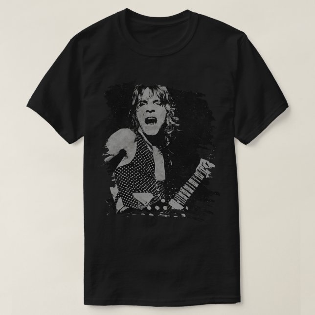 Randy rhoads Retro Poster T-Shirt (Design Front)