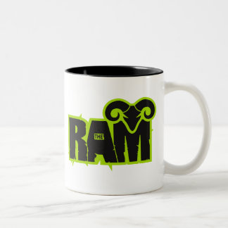 Randy "The Ram" Two-Tone Coffee Mug