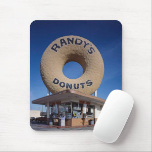 Randy's Doughnuts California Architecture Mouse Mat