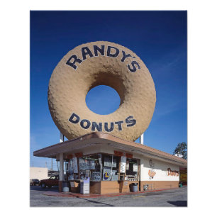 Randy's Doughnuts California Mid Century Modern Photo Print