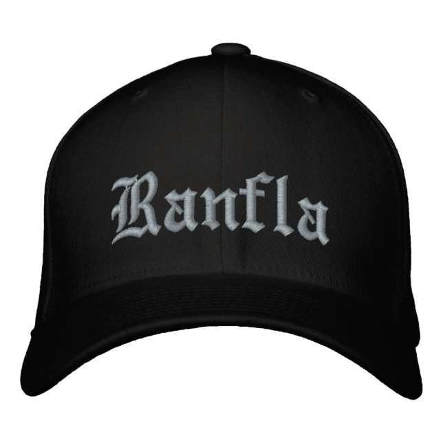 Ranfla Lowrider Chevy Low Rider Car Culture Embroidered Hat (Front)