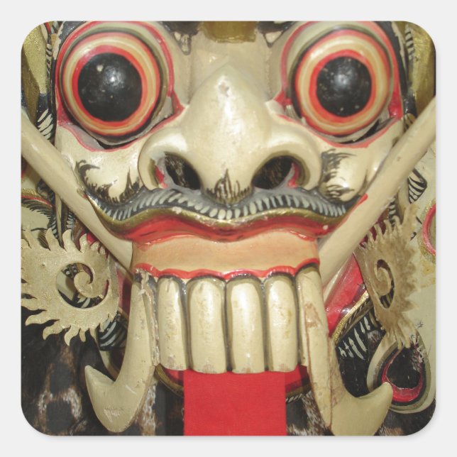 RANGDA! SQUARE STICKER (Front)