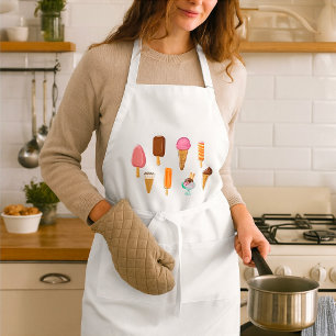 Range Of Ice Creams Standard Apron