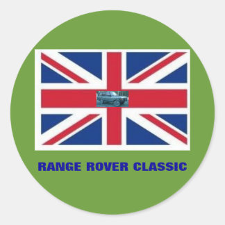 RANGE ROVER CLASSIC CLASSIC ROUND STICKER