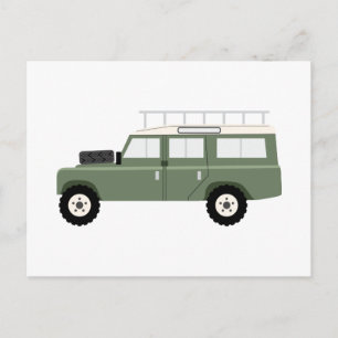 Range Rover Postcard