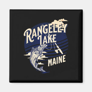 Rangeley Lake Maine Fly Fishing Trout B Fisher Sou Magnet