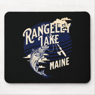 Rangeley Lake Maine Fly Fishing Trout B Fisher Sou Mouse Mat