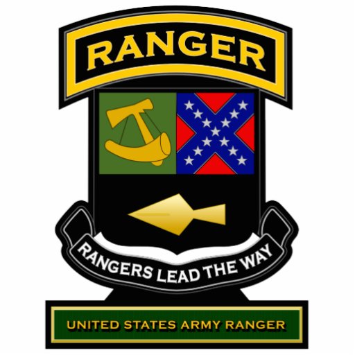 Ranger crest and tab 2 photo cut out | Zazzle