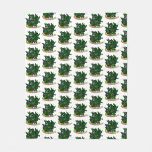 Ranger Dice Design Fleece Blanket