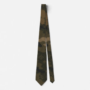 Ranger Elite Woodland Camouflage Pattern Tie