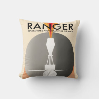 Ranger Exploration & Photography of the Moon Cushion