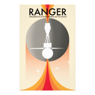 Ranger Exploration & Photography of the Moon Photo Print