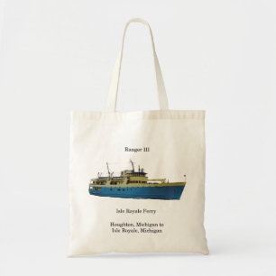 Ranger III tote bag cut out