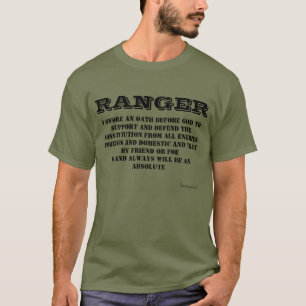 RANGER Oath GreenT-Shirt T-Shirt