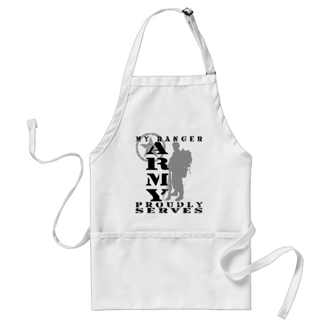 Ranger Proudly Serves - ARMY Standard Apron (Front)