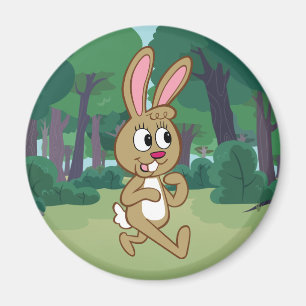 Ranger Rick Becky Hare Magnet