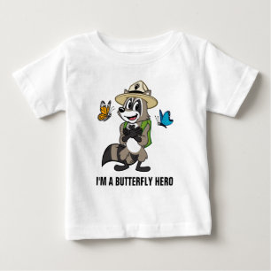 Ranger Rick   Butterfly Hero - Butterfly Sign Baby T-Shirt