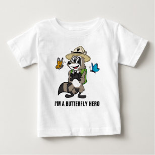 Ranger Rick   Butterfly Hero - Butterfly Sign Baby T-Shirt