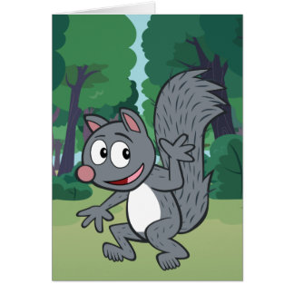 Ranger Rick | Grey Squirrel Waving