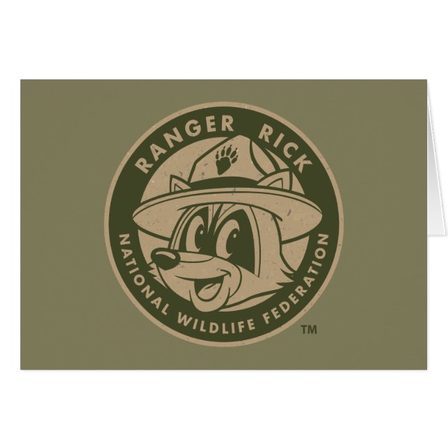 Ranger Rick | Ranger Rick Khaki Logo (Front Horizontal)