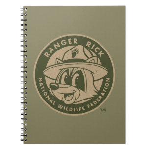 Ranger Rick Ranger Rick Khaki Logo Notebook