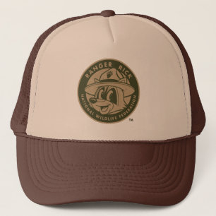 Ranger Rick   Ranger Rick Khaki Logo Trucker Hat