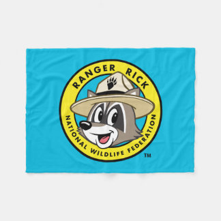 Ranger Rick | Ranger Rick Logo Fleece Blanket