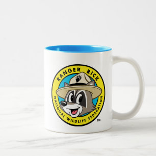 Ranger Rick Ranger Rick Logo Two-Tone Coffee Mug