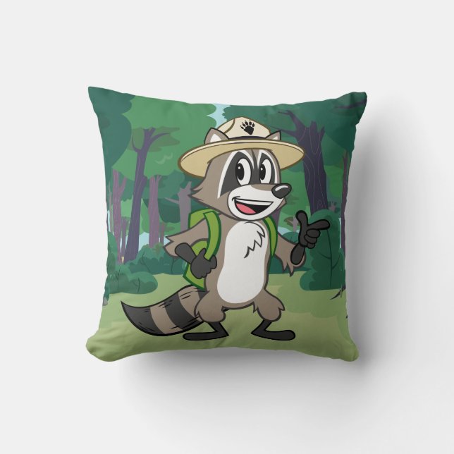 Ranger Rick | Ranger Rick Pointing Cushion (Front)