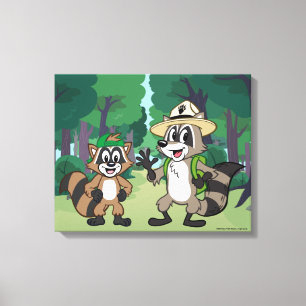 Ranger Rick Ranger Rick & Ricky Canvas Print