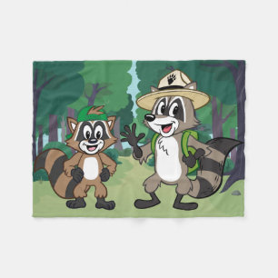 Ranger Rick   Ranger Rick & Ricky Fleece Blanket