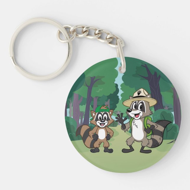 Ranger Rick | Ranger Rick & Ricky Key Ring (Front)