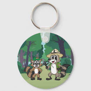 Ranger Rick   Ranger Rick & Ricky Key Ring