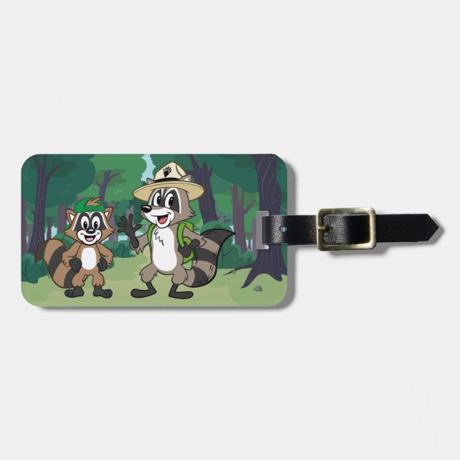 Ranger Rick | Ranger Rick & Ricky Luggage Tag (Front Horizontal)